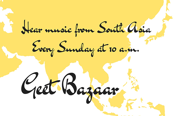 Geet Bazaar Sundays at 10 a.m.